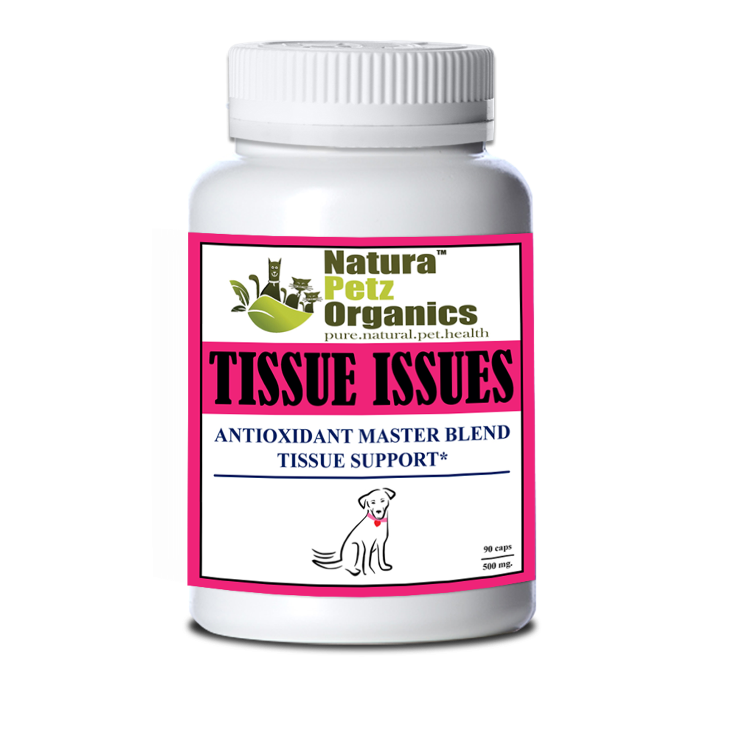 Organic Pet Systems Tissue Issues* Antioxidant Master Blend Tissue Support For Dogs & Cats* Animal Vitamins & Supplements