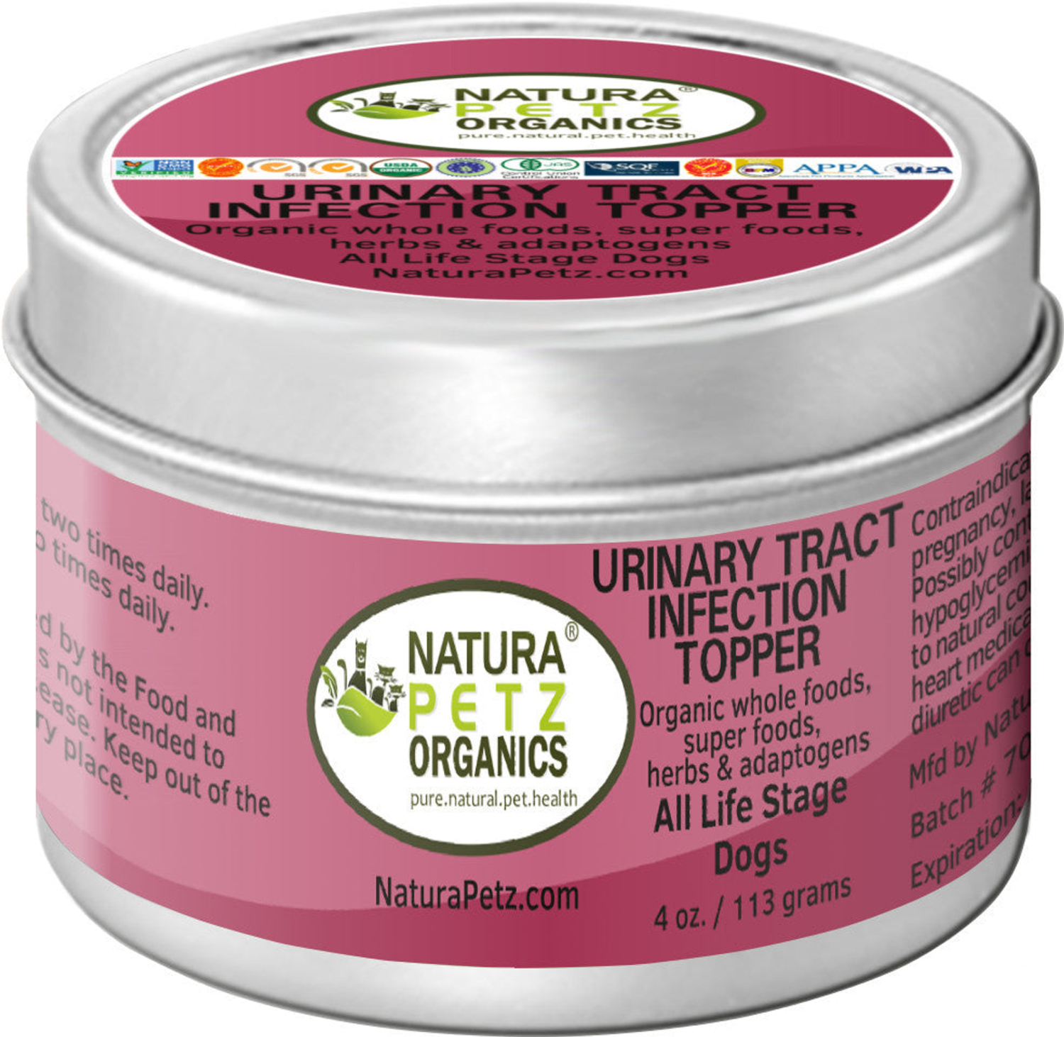 Organic Pet Systems Urinary Tract Infection Starter Pack For Dogs And Cats * Animal Vitamins & Supplements