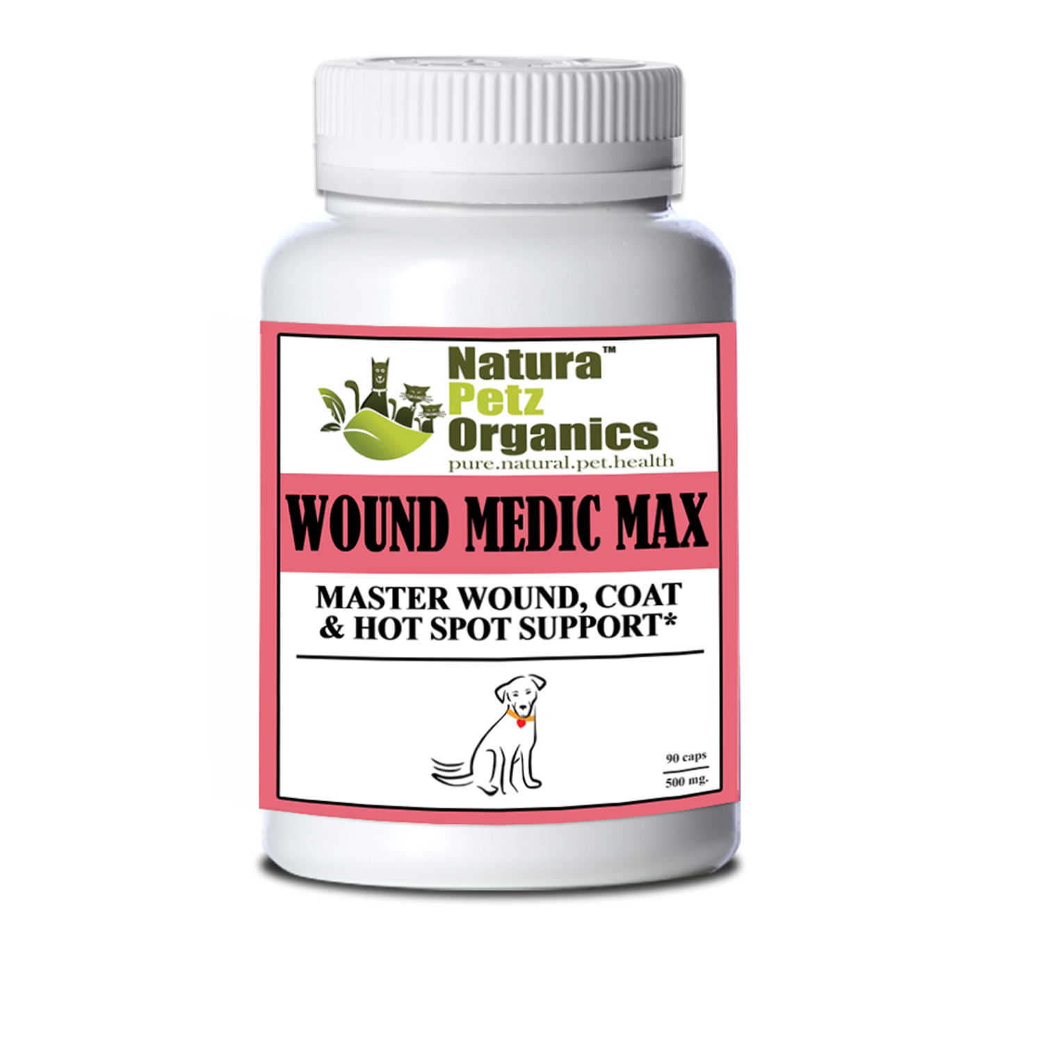 Organic Pet Systems Wound Medic Max Caps* Master Wound