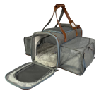 Mr. Peanut's Premium Products LLC Mr. Peanut's Gold Series Big Apple Size Double Expandable Pet Carrier Pet Carriers