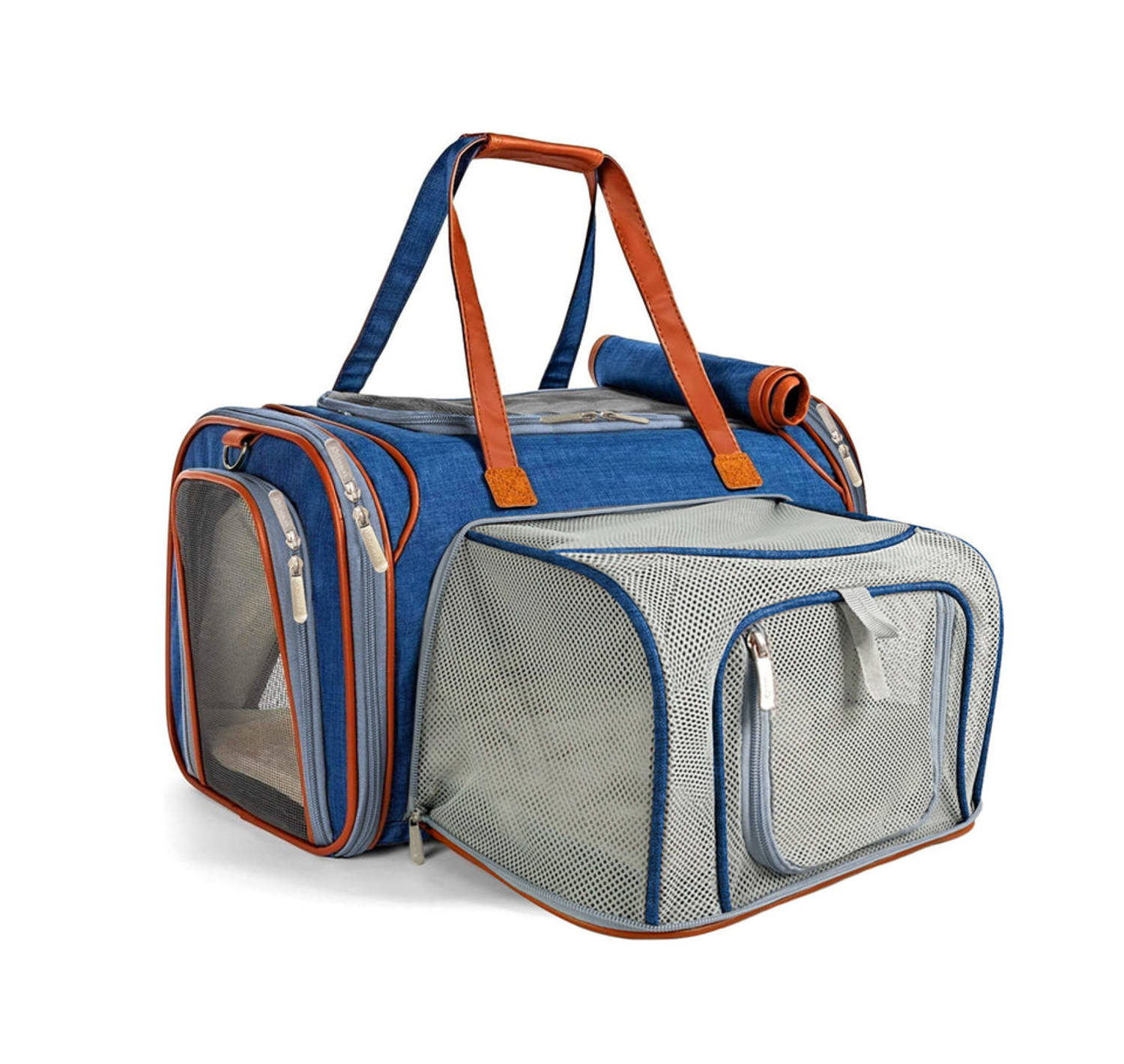 Mr. Peanut's Premium Products LLC Mr. Peanut's Gold Series Mini Size Expandable Pet Carrier Pet Carriers