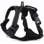 Mr. Peanut's Premium Products LLC Mr. Peanut's PetTrek Reflective Pet Harness With Matching Leash Dog Leashes