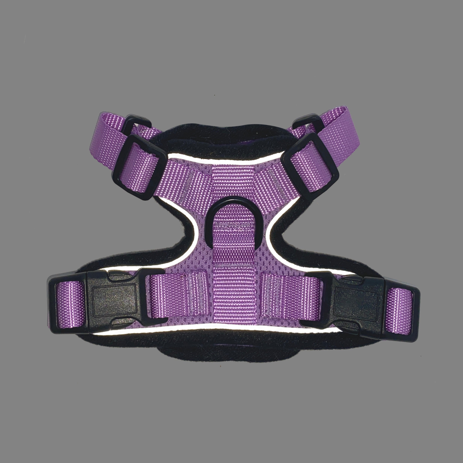 Mr. Peanut's Premium Products LLC Mr. Peanut's PurrTrek Reflective Cat Harness with Matching Leash Dog Leashes