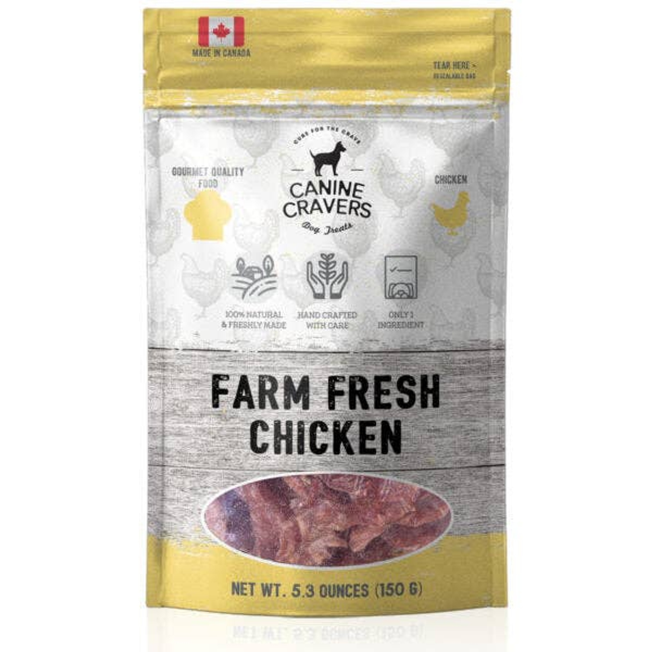 Pure Pals LLC Farm Fresh Chicken Breast Dog Treats