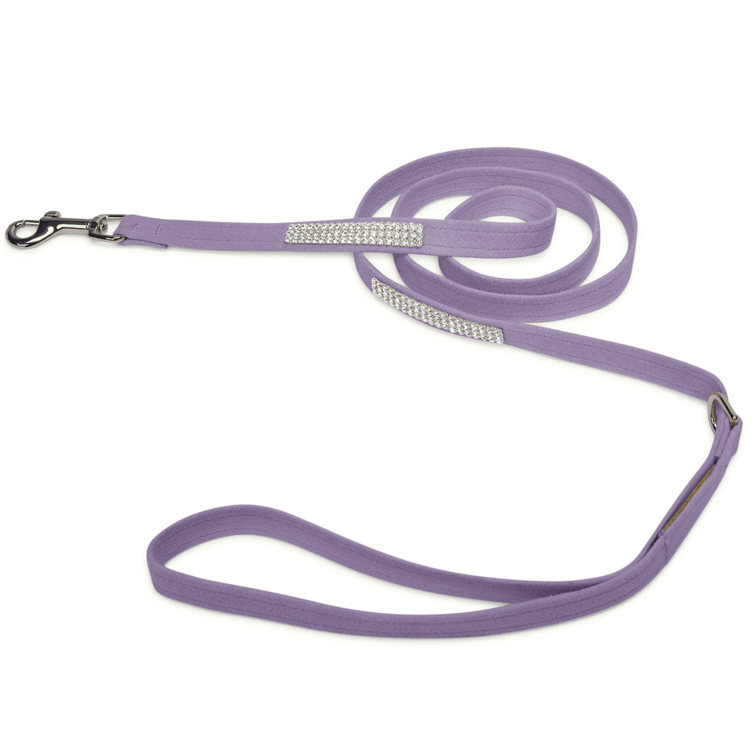 Susan Lanci Designs Susan Lanci Designs 3 Row Giltmore Crystals Leash Dog Leashes