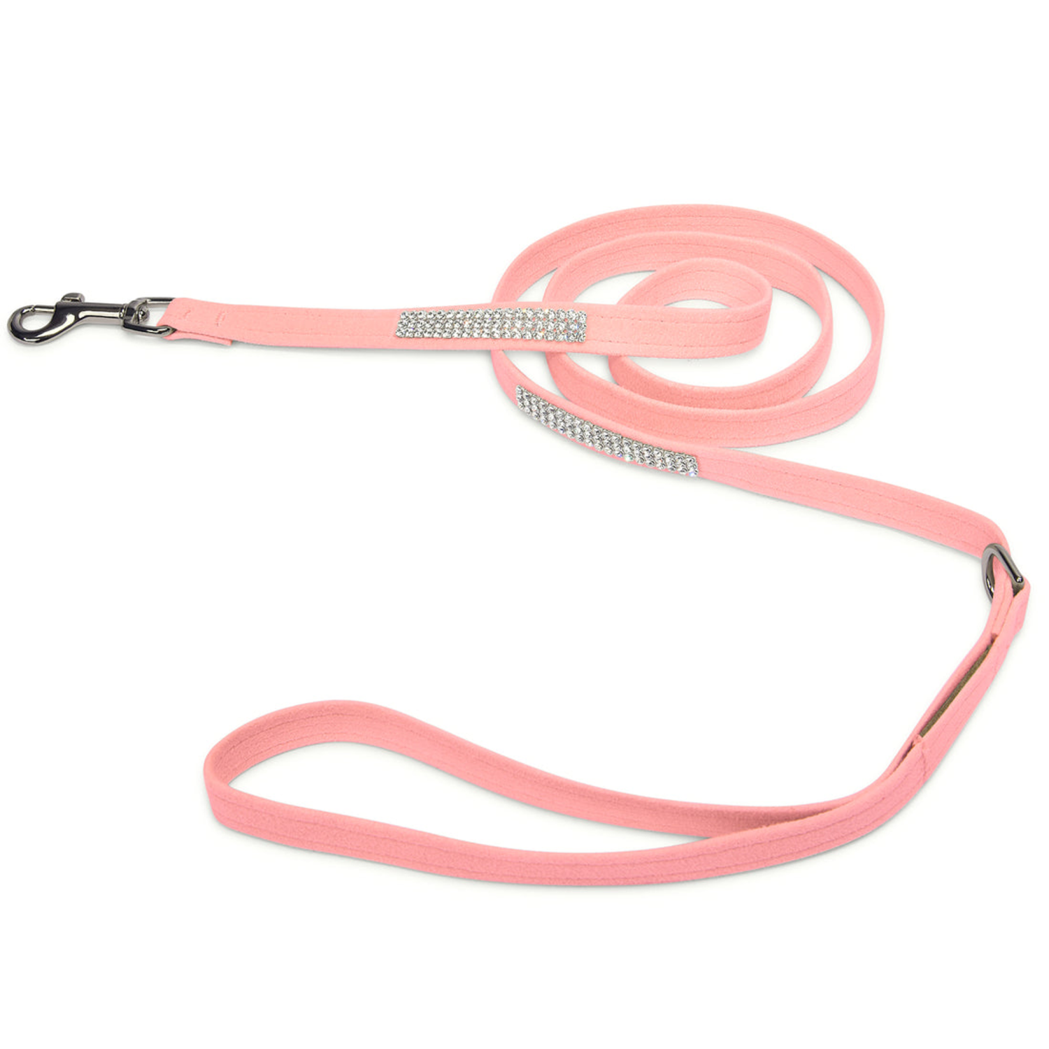 Susan Lanci Designs Susan Lanci Designs 3 Row Giltmore Crystals Leash Dog Leashes