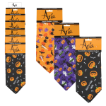 Pet Edge AR Halloween Bandanas 12Pc Clip Strip Halloween