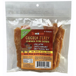 Pet Edge SCP Chicken Jerky 4oz bag Treats