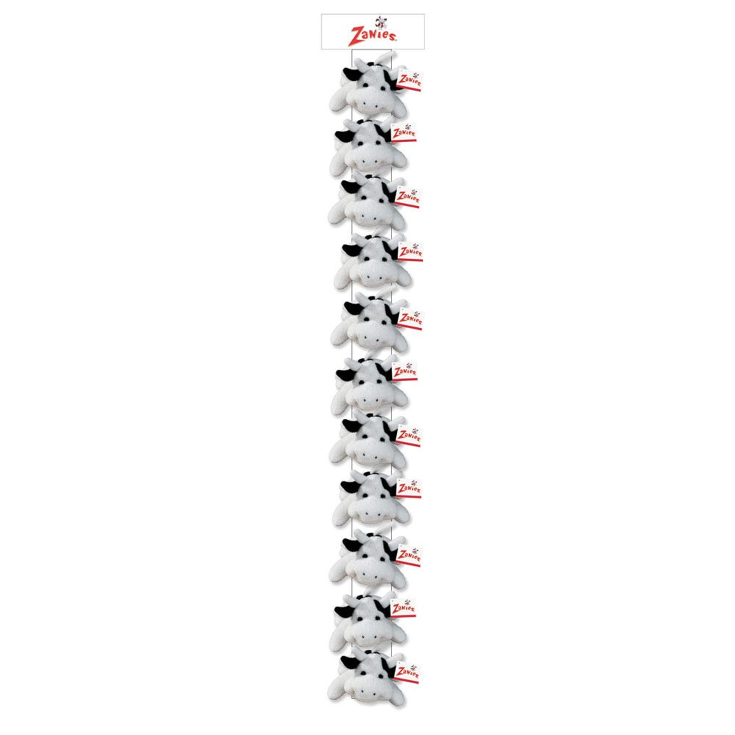 Pet Edge Clip Strip Pet Edge ZA Bitty Buddy Clip Strip - Moo 12pc Clip Strip