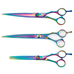 Pet Edge MGT 5200 Rainbow Series Shear Kit 3pc Shears