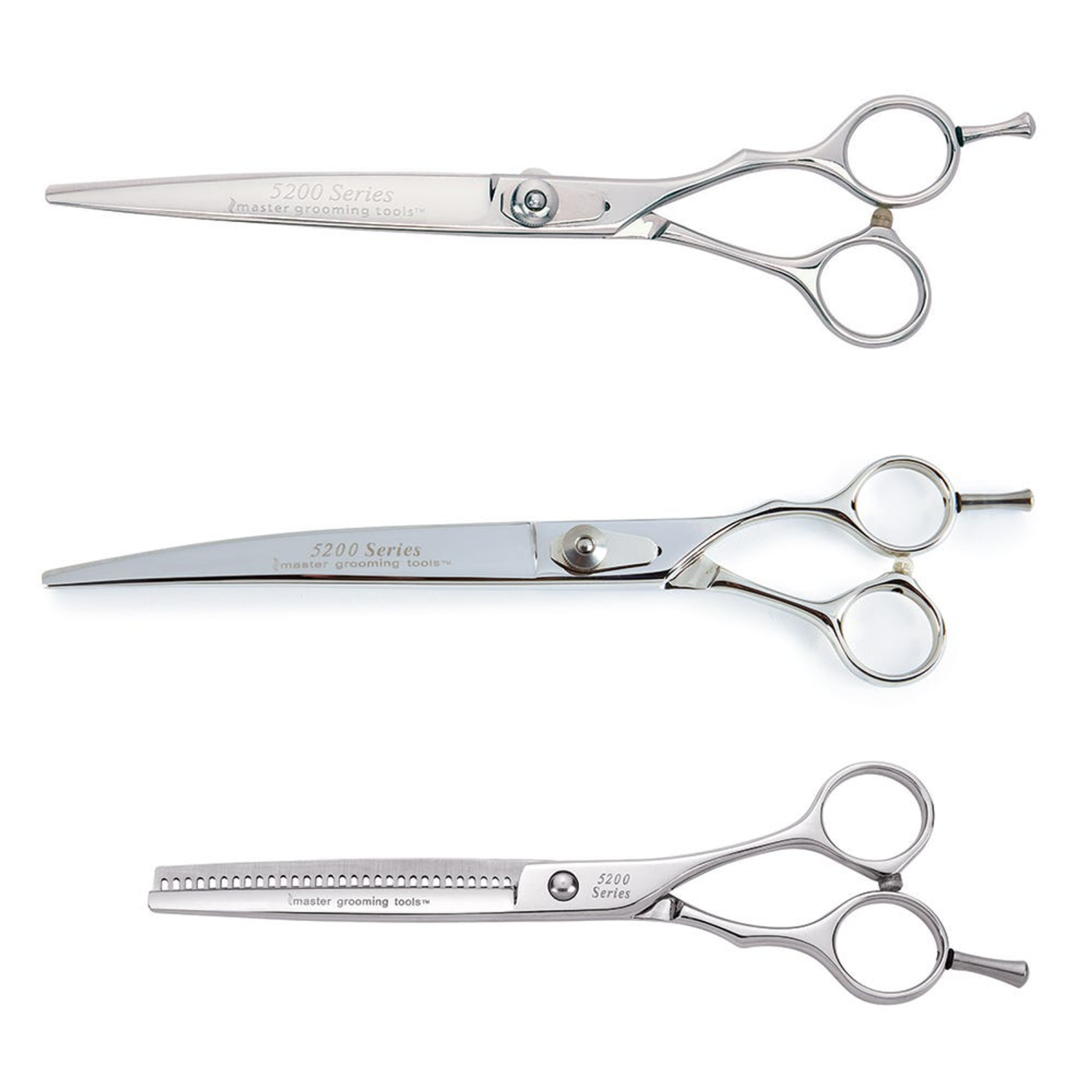 Pet Edge MGT 5200 Groomer Series Shear Kit 3pc Shears