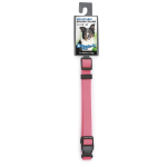 Pet Edge DGR 5/8in Nylon Collar 16in Neon Pink Collars