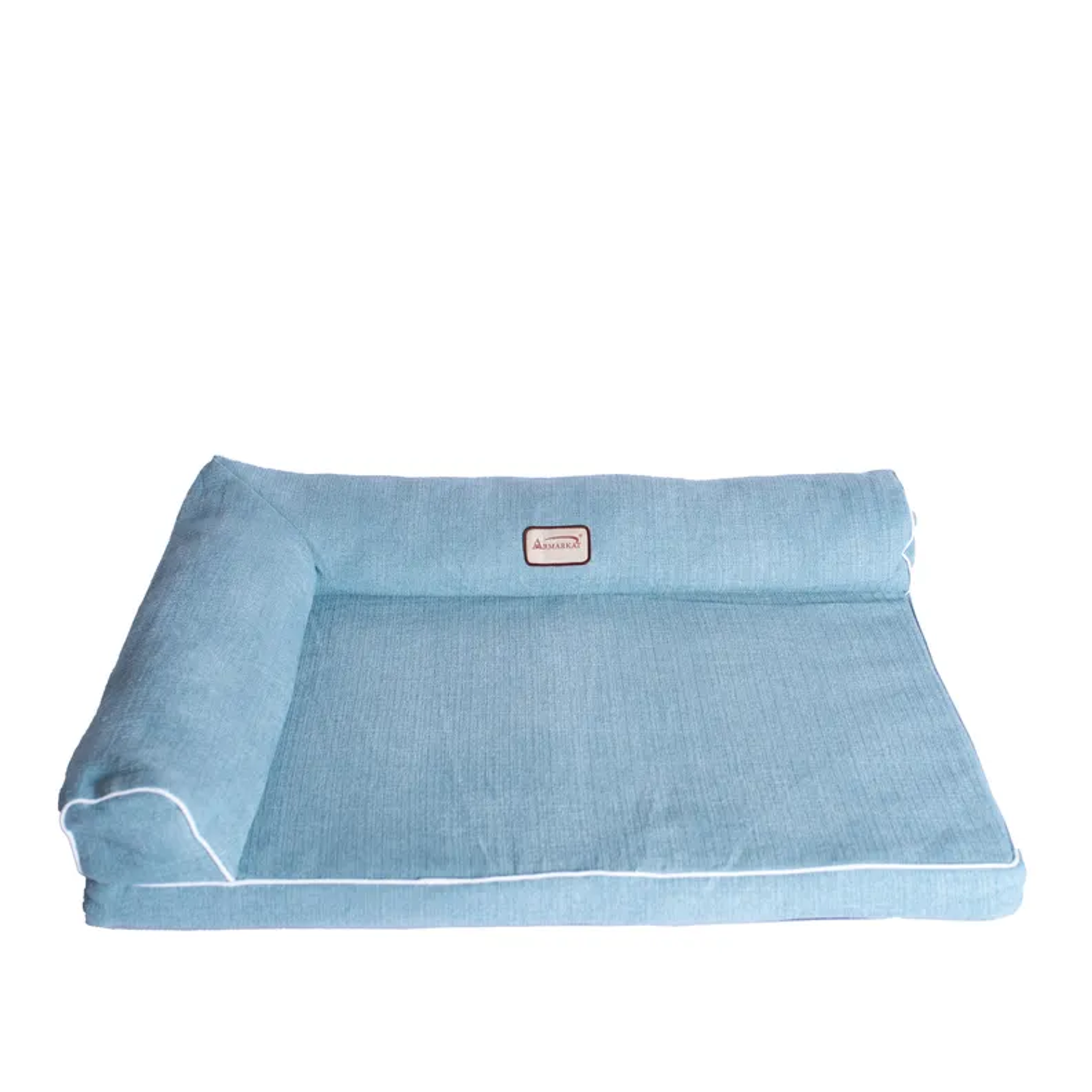 AeroMark International Inc Armarkat Medium Bolstered Pet Bed Poly Fill Dog Cushion Scratchers
