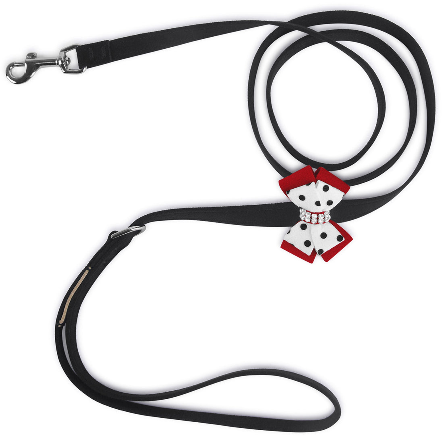 Susan Lanci Designs Susan Lanci Designs Minnie Double Nouveau Bow Leash Dog Leashes