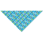 Pet Edge TP Puppy Paws Bandana Blue Bandanas
