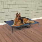 Pet Edge Guardian Gear Pet Cot Blue XL Outdoor Beds