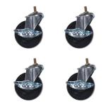Pet Edge PS Optional Wheels For SS Mod Cage 4Pc ProCages & Kennels