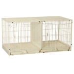 Pet Edge PS Color Modular Cage w/PlasTry Wht ProCages & Kennels