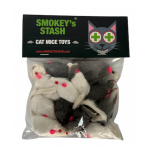 Smokey's Stash Smokey's Stash Rabbit Fur Mouse Cat Toy Cat Toys