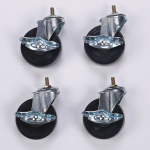 Pet Edge PS Optional Wheels For Modular Cage 4Pc ProCages & Kennels