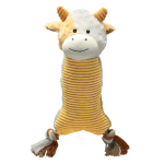 Pet Edge ZA Farm Folks 4Pk Cow Stuffed Plush