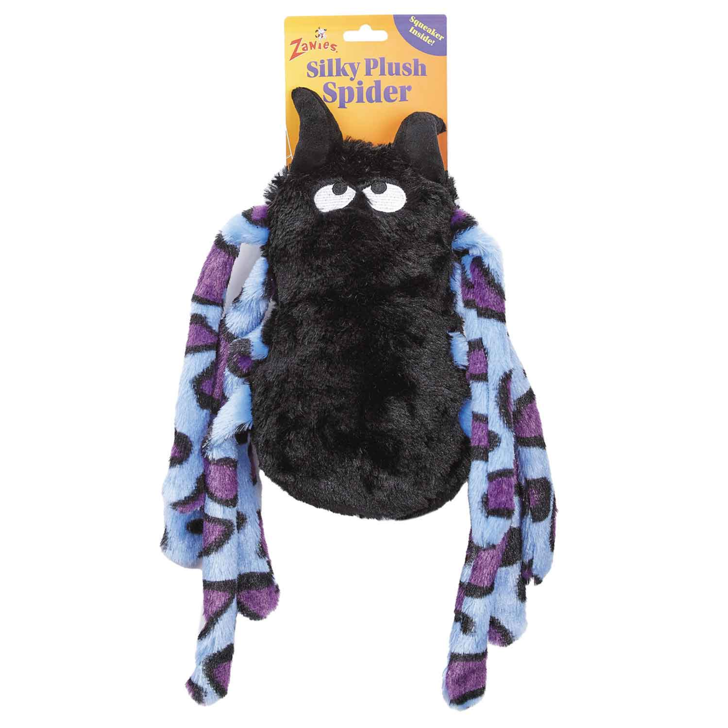Pet Edge Zanies Silky Plush Spider Halloween