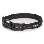 Pet Edge GG Reflect Nylon O-Ring Collar L Blk Collars