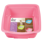 Pet Edge ST Litter Pans 6Pk Asst Litter