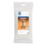Pet Edge TP Bath Wipe Baby Powder 24pk Bag Shampoo