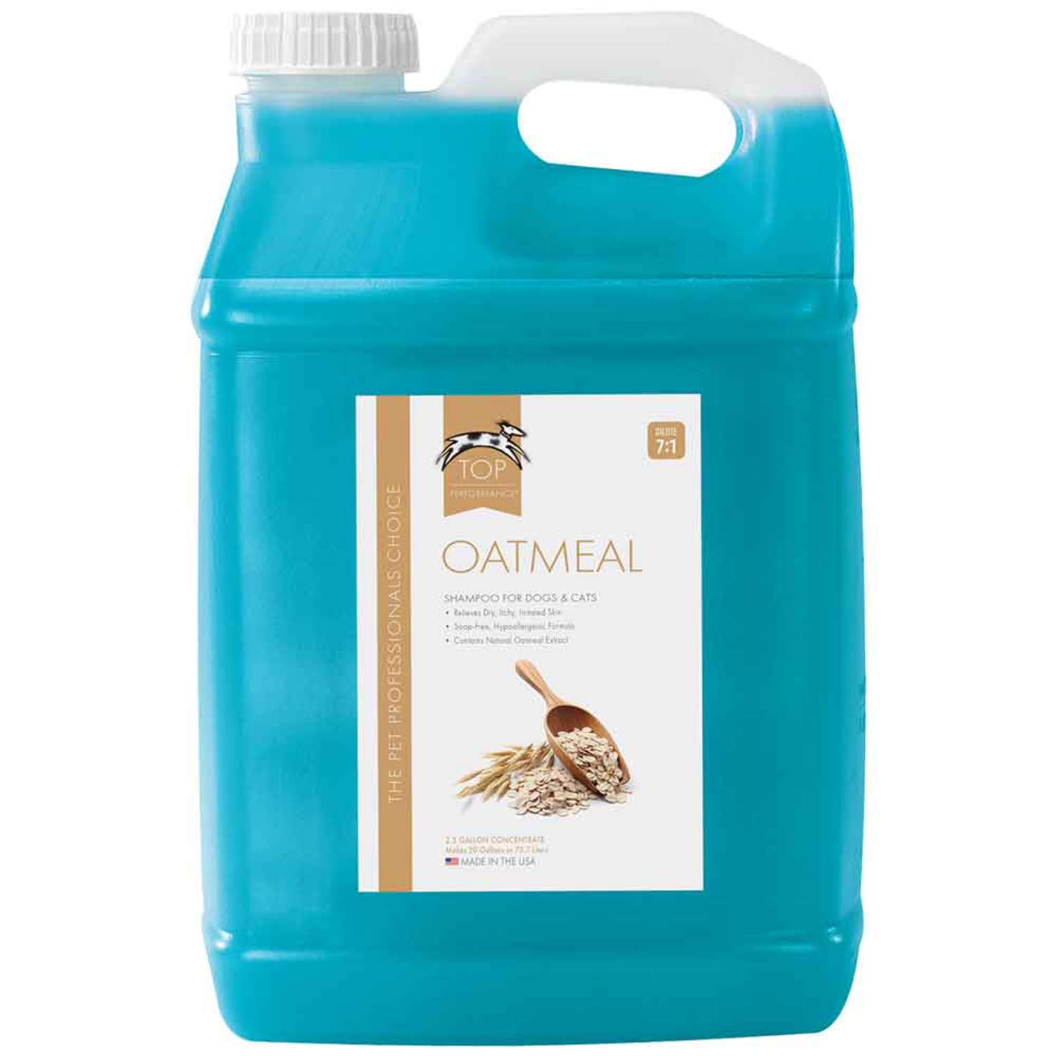 Pet Edge TP Oatmeal Shampoo 2.5Gal Shampoo