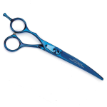 Pet Edge MGT 5200 Blu Titanium Crvd Shear Lefty Shears