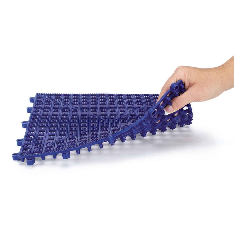 Pet Edge TP Floor 12x12In 6Pk Blu Tubs