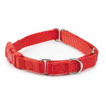 Pet Edge GG Martngle Cllr Quik Rlse 10-16In Red Collars