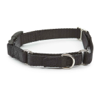 Pet Edge GG Martngle Cllr Quik Rlse 10-16In Blk Collars
