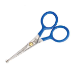 Pet Edge TP Ball Point Shr Ctd Hndl Crvd 4In Shears