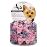 Pet Edge AR Romy Bow Canister 48Pcs Bows