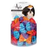 Pet Edge AR Sunshine Bow Canister 40Pcs Bows
