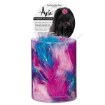 Pet Edge AR Sparkle Feather Bow Canister 100Pc Bows