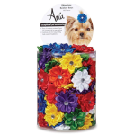 Pet Edge AR Rhinestone Rainbow Bows 100ct Bows