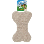 Pet Edge Digger's Bone-Woolly Toy 9in Stuffed Plush