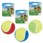 Pet Edge Digger's Tennis Ball 3in Rope