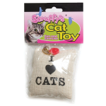 Pet Edge Scruffy's Catnip Burlap Sack Toys