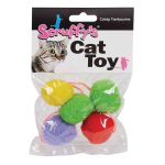 Pet Edge Scruffy's Catnip Tambourine Toys