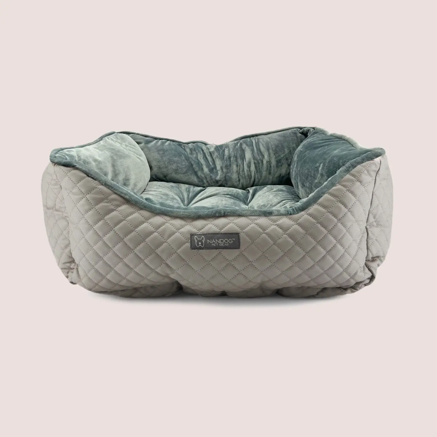 Nandog Pet Gear Florida LLC Pet Beds Nandog Pet Gear Florida LLC NANDOG Prive Collection Quilted Vegan Leather Pet Beds