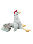 Nandog Pet Gear Florida LLC NANDOG My BFF Chicken Crazy Toy  Gray Dog Toys