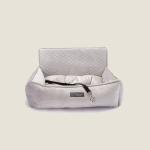 Nandog Pet Gear Florida LLC Nandog Dog Car Seat (LIGHT GREY) - LARGE Pet Carriers