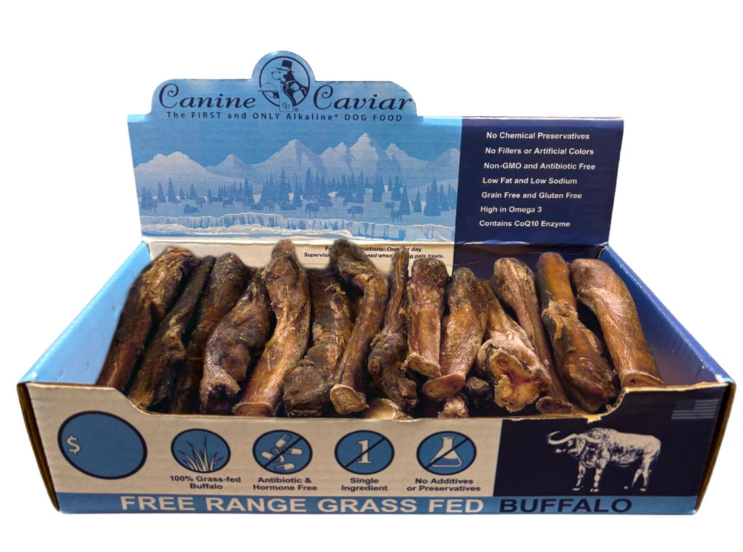 Canine Caviar Lollipops 6" Box Dog Food