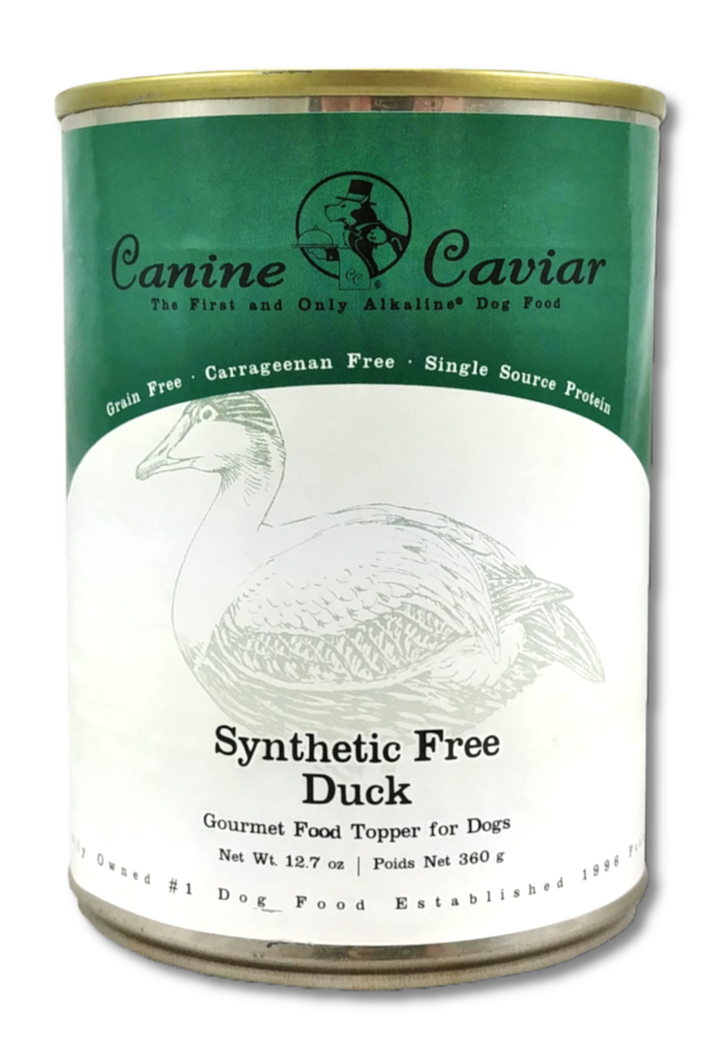 Canine Caviar Synthetic Free Duck with no grains Pet Food