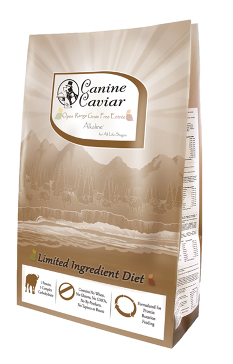 Canine Caviar Open Range Limited Ingredient Alkaline Entree All Life Stages Dog Food