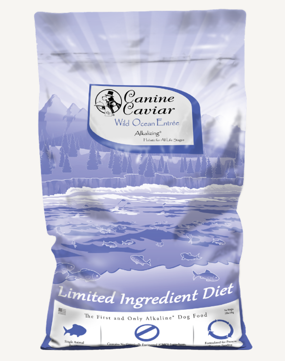 Canine Caviar Wild Ocean Limited Ingredient Alkaline Entree All Life Stages Dog Food